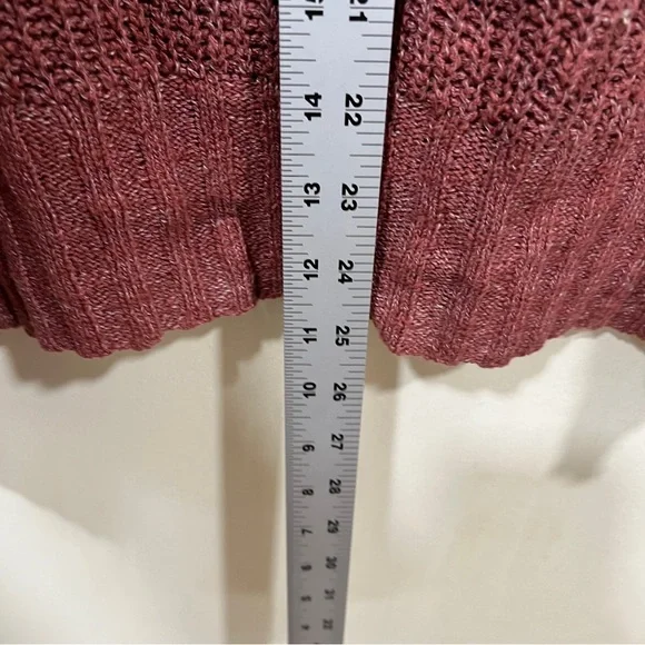 NWT Anthropologie PILCRO Slouchy V-Neck Sweater - Brown size small - Picture 10 of 11